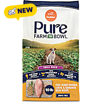 Canidae Pure Farm To Bowl Free-Range Chicken, Lentil & Garbanzo Bean, Small Breed Recipe Dog Food