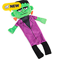 Petco Halloween Frankenstein Flattie Plush Dog Toy