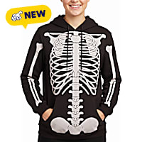 Petco Adult Skeleton Hoodie for Pet Parents