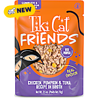 Tiki Cat Friends Chicken Pumpkin & Tuna Wet Cat Food