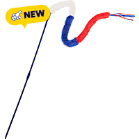 Petco Red White & Blue Snake Cat Teaser Toy