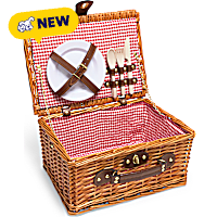 Petco Wicker Picnic Basket Set