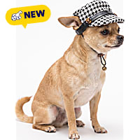 Reddy Houndstooth Winter Pet Hat