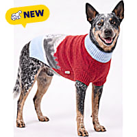 Reddy Snowy Scene Jacquard Knit Pet Sweater