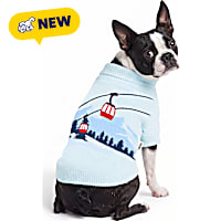 Reddy Ski Scene Jacquard Knit Pet Sweater