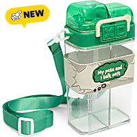 Petco Talk Sh!t Squared Two-Sided Dual Water Bottle