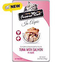 Fussie Cat Premium Tuna w/Salmon in Aspic Cat Food