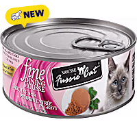 Fussie Cat Fine Dining Mousse Sardine with Pumpkin Entree Cat Food
