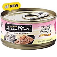 Fussie Cat Premium Tuna with Shrimp Formula in Aspic Cat Food