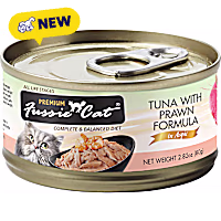 Fussie Cat Premium Tuna with Prawns Formula in Aspic Cat Food