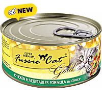 Fussie Cat Super Premium Chicken & Vegetables Formula in Gravy Cat Food