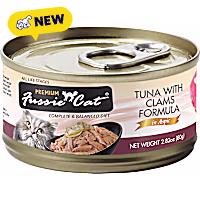 Fussie Cat Premium Tuna with Clams Formula in Aspic Cat Food