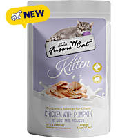 Fussie Cat Pouch Chicken with Pumpkin in Goat Milk Mousse Kitten Food