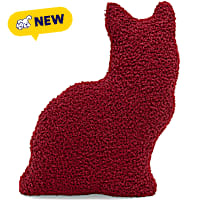 Petco Chenille Cat Shape Pillow