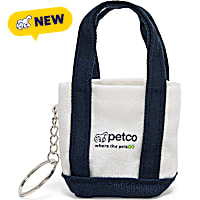 Petco Mini Tote Bag Keychain