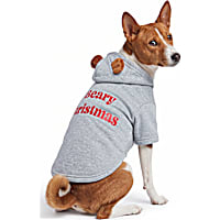 Petco Holiday Beary Christmas Pet Hoodie