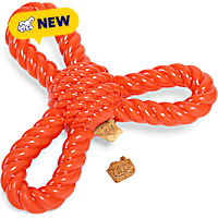 Petco Orange 3-Way Tug Treat-Dispensing Dog Toy
