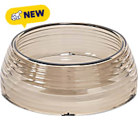 Petco Grey Acrylic Dog Bowl