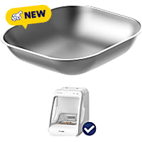 PawsPik Automatic Microchip RFID Replacement Stainless Steel Cat Feeder Bowl