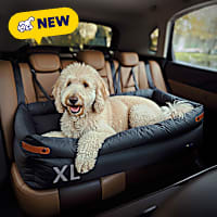 PawsPik Ultra Large Premium 2-in-1 Car Seat & Convertible Travel Dog Bed