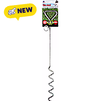 Prevue Pet Products Tie out Spiral Stake Heavy Duty for Dogs