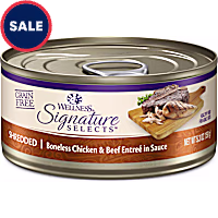 Wellness CORE Signature Selects Natural Grain Free Shredded Chicken & Beef Wet Cat Food