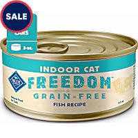 Blue Buffalo Freedom Natural Grain-Free, Fish, Indoor Adult Wet Cat Food