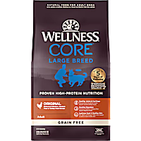 Wellness CORE Large Breed, Grain-Free, High Protein, Deboned Chicken, Chicken & Turkey Recipe Dry Dog Food