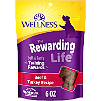 Wellness Complete Health Rewarding Life Beef & Turkey Soft & Chewy Dog Treats