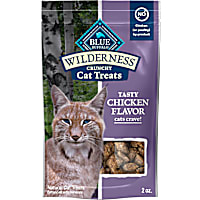 Blue Buffalo Wilderness Made With Natural Ingredients, Tasty Chicken High Protein Crunchy Cat Treats