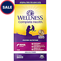 Wellness Complete Health Natural Grain Free Indoor Salmon & Herring Meal Recipe Dry Cat Food