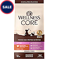 Wellness CORE Natural Grain Free Turkey, Whitefish & Chicken Dry Kitten Food