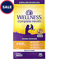 Wellness Complete Health Grain Free Indoor Chicken & Chicken Meal Recipe Dry Cat Food