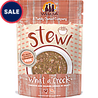Weruva Stew! What a Crock Chicken and Salmon Dinner in Gravy Wet Cat Food