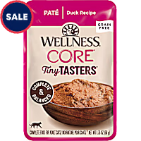 Wellness CORE Grain Free Tiny Tasters Duck Pate Wet Cat Food