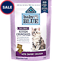 Blue Buffalo Baby BLUE Crunchies, Savory Chicken, Natural Kitten Treats