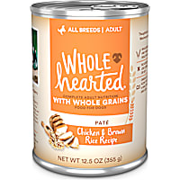 WholeHearted Chicken & Brown Rice Recipe Pate with Whole Grains Wet Dog Food