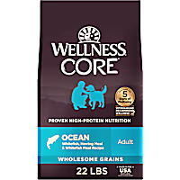 Wellness CORE Wholesome Grains High Protein Natural Ocean Whitefish & Herring Recipe Dry Dog Food