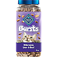 Blue Buffalo Bursts Great for Training Delish Liver & Beef Crunchy & Creamy Cat Treats