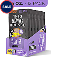 Tiki Cat Solutions Mousse, Light, Chicken, Turkey & Pumpkin Recipe in Broth Cat Food