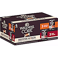 Wellness CORE Digestive Health Grain Free Chicken & Beef Pate Variety Pack Wet Dog Food