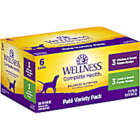 Wellness Complete Health Pate Variety Pack Wet Canned Dog Food