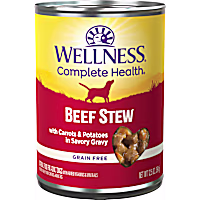 Wellness Thick & Chunky Natural Grain Free Beef Stew Canned Dog Food