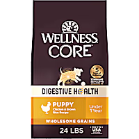 Wellness CORE Digestive Health Sensitive Stomach Chicken with Grains Dry Puppy Food