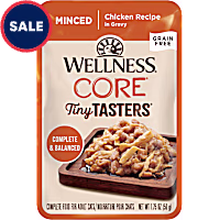 Wellness CORE Minced Chicken in Gravy Tiny Tasters Wet Cat Food