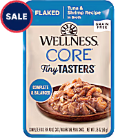 Wellness CORE Flaked Tuna & Shrimp in Sauce Tiny Tasters Wet Cat Food