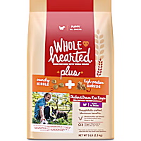 WholeHearted Plus Chicken & Brown Rice Recipe with Whole Grains Dry Puppy Food