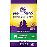 Wellness Complete Health Grain Free Lamb & Lamb Meal Recipe Adult Dry Dog Food