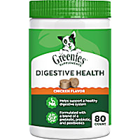 Greenies Chicken Flavor Supplement Chews Digestive Health Probiotics for Dogs
