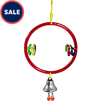 JW Pet Company Insight ActiviToys Ring Clear Bird Toys
